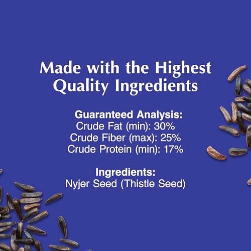 CS C&S Nyjer Sack, Thistle Seed Feeder for Wild Birds, 12 ounces - Image 2