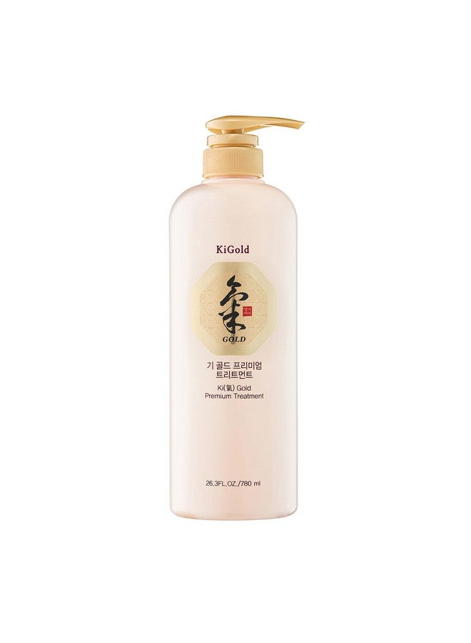 DAENG GI MEO RI - Ki Gold Premium Shampoo+Treatment Set, Effectively Moisture To Dry And Rough Hair, No Artificial Color, 780Ml Each - Image 1