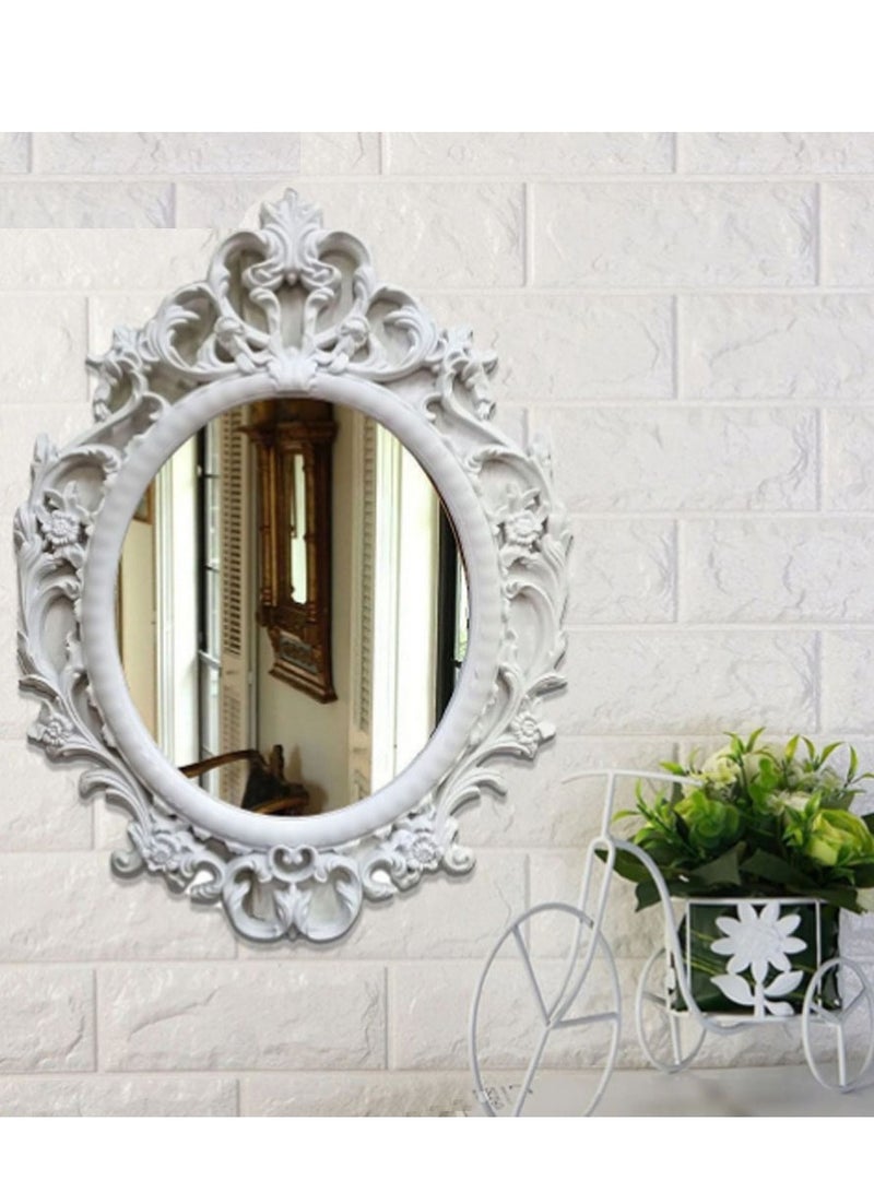 FFD 83x58cm Wall Mounted Makeup Mirror – Cosmetic Dressing Vanity Mirror for Bathroom, Living Room & Bedroom" - Image 4