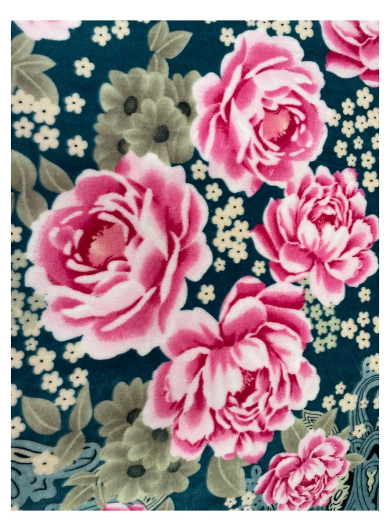 ستارجولد بطانية مزدوجة الطبقات عالية الجودة مصنوعة من خيوط منسوجة من البوليستر البكر مناسبة لفصل الشتاء وموسم الأمطار - Image 4