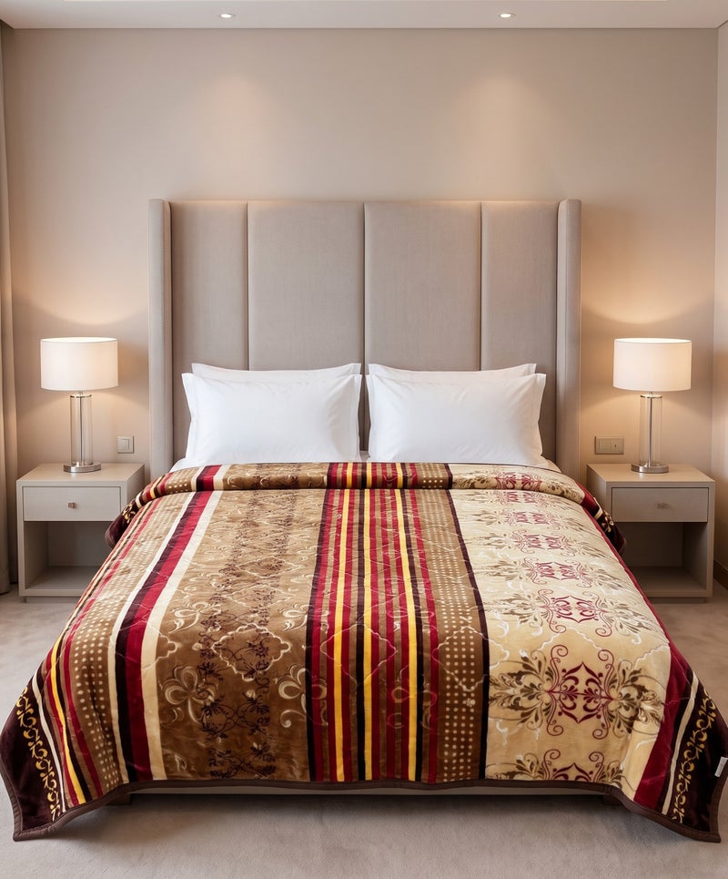 Stargold Double Ply Premium Quality Blanket SPUN YARN Obtained from Virgin Polyester Which is Suitable for winter and Rainy Season - Image 1