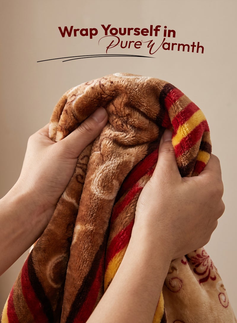 Stargold Double Ply Premium Quality Blanket SPUN YARN Obtained from Virgin Polyester Which is Suitable for winter and Rainy Season - Image 5