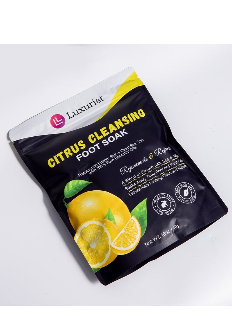 Luxurist - Luxurist Citrus Cleaning Foot Soak 1lb - Image 1