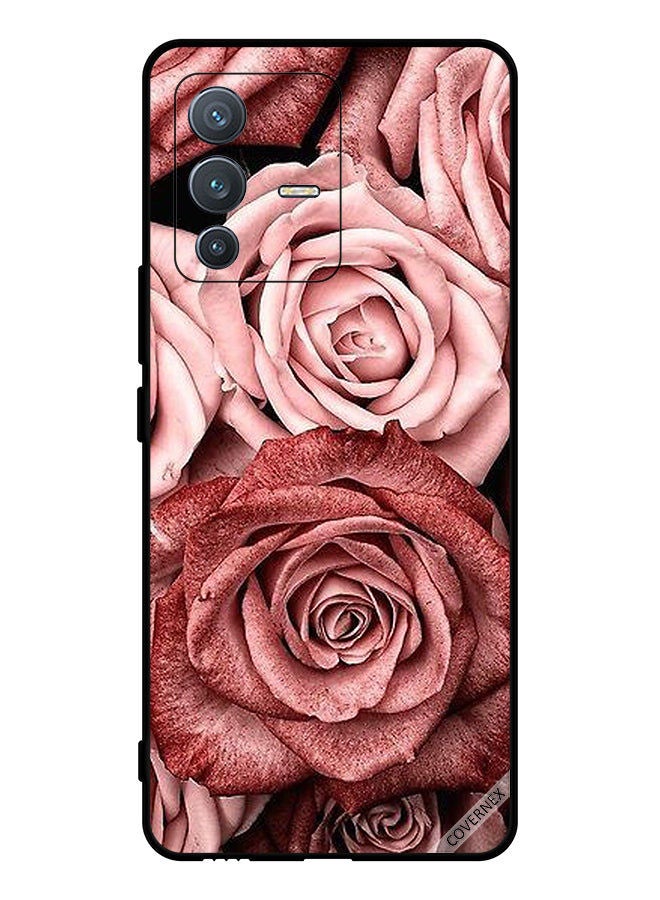 Covernex Protective Case Cover For vivo S12 Pro Flowers - Image 1