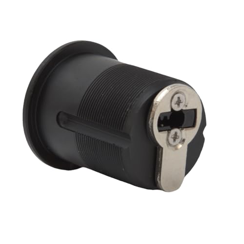 Jeriup 1-1/2" (Overall Length: 38mm) Length Oil Rubbed Bronze Mortise/Rim Lock Cylinder, Brass Lock Corer with dimple Keyway, with 5 Keys, Standard Outdoor & Indoor Use, Door Lock Replacement … - Image 2