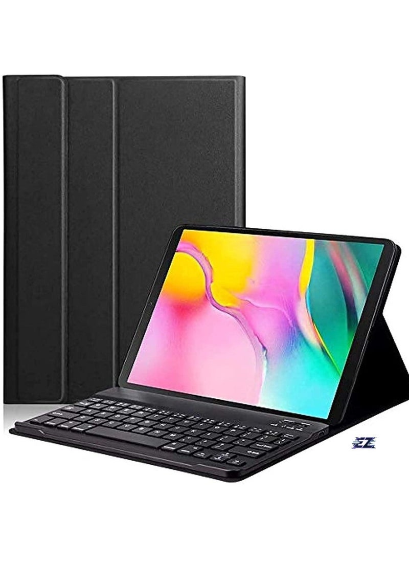 ELTRAZONE New Keyboard Case Compatible for Galaxy Tab S6 Lite 2020 – Detachable Wireless Keyboard with Pencil Holder, Stand Folio Cover, Full Protection, Slim & Lightweight, Perfect for Work & Play  - Image 1