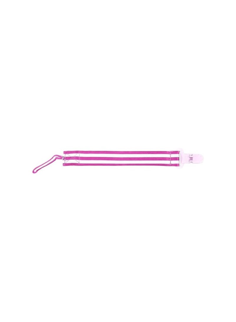 Pixie Combo Pack Pacifier Holder Pink Stripe Print (Pack Of 4) - Image 4
