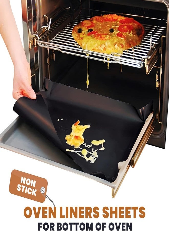 KPS Non Stick Oven Mat | Oven Liner BBQ Grill Mat | Reusable Thick Mat | Baking Mat (Multicolor, 40L x 33W cm, Silicone, Fiberglass and Teflon construction, Rectangular) - Image 5