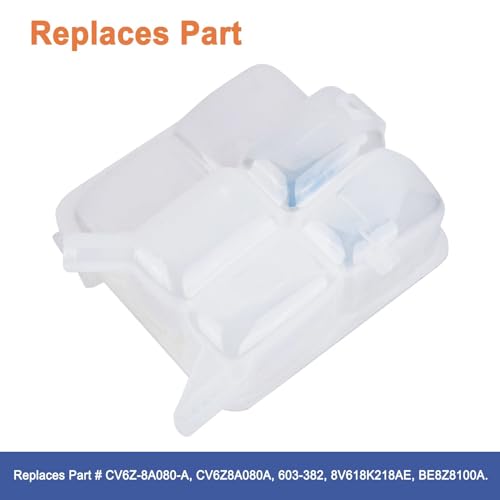 YOUYIEN Front Engine Coolant Reservoir Tank(1PCS). Replaces Part # 603-382 603382 8V618K218AC. Fit for Ford C-Max 2013-2018,Escape 2013-2016,Focus 2012-2018,Transit Connect 2014-2016. - Image 2