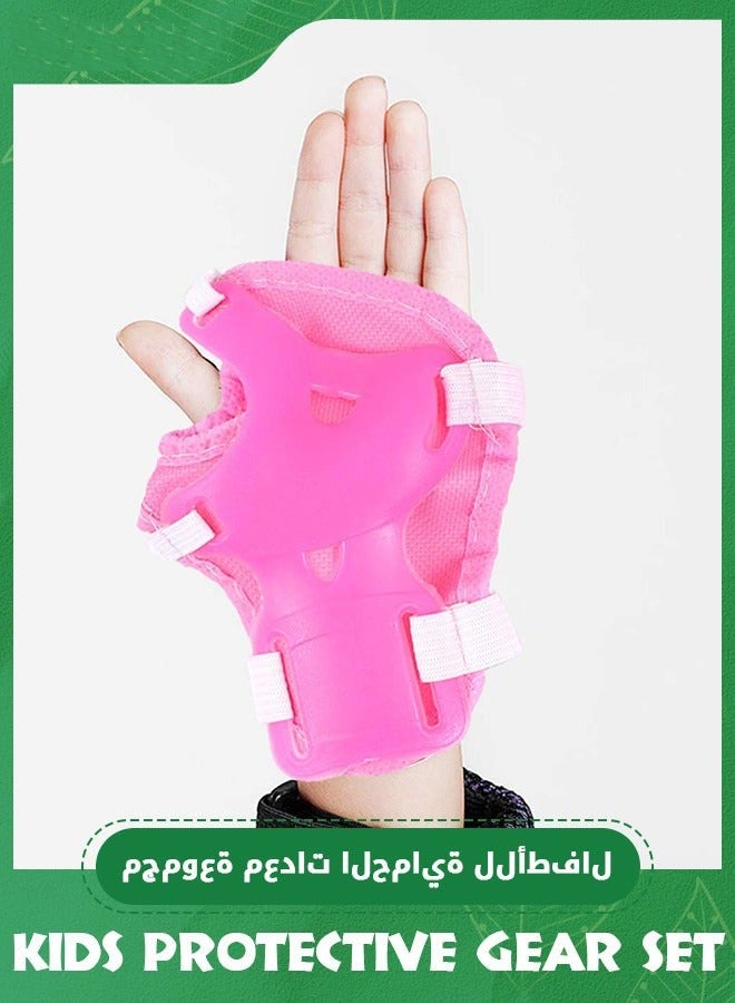 DURKU Youth Bike Helmet Set - Skateboard Knee Pads, Elbow Pads, Wrist Guards for Boys and Girls Ages 3 to 10 - Adjustable Kids Protective Gear for Cycling, Roller Skating, and Scootering - Image 5