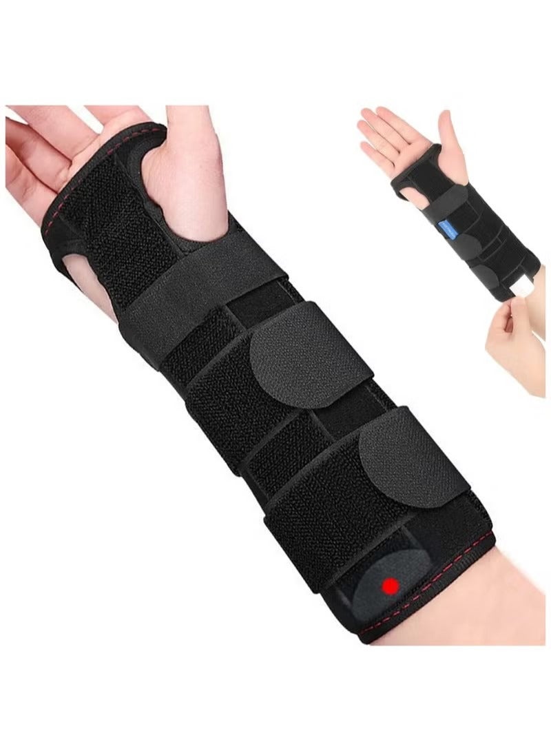 Adjustable Wrist Support Brace For Carpal Tunnel,Fits Both Hands, With Aluminum Splint - Image 1