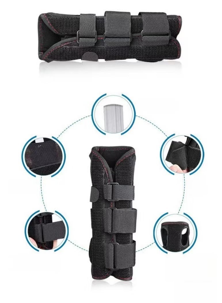 Adjustable Wrist Support Brace For Carpal Tunnel,Fits Both Hands, With Aluminum Splint - Image 2