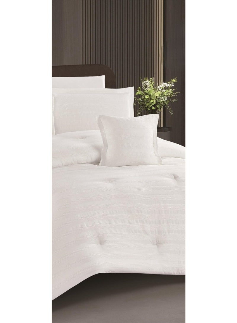 مارك مفرش سرير نفرين بتصميم فندقي ليمنحك عيشة رفاهية الفنادق مقاس 240*260 سم - Image 3