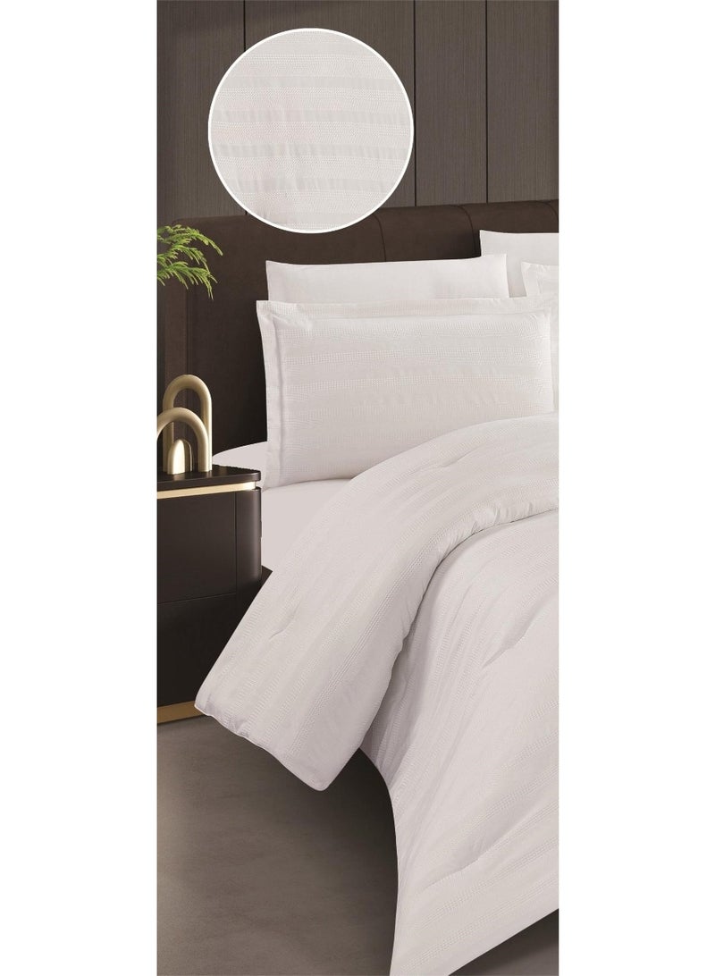 مارك مفرش سرير نفرين بتصميم فندقي ليمنحك عيشة رفاهية الفنادق مقاس 240*260 سم - Image 2