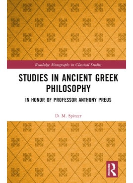 Studies in Ancient Greek Philosophy