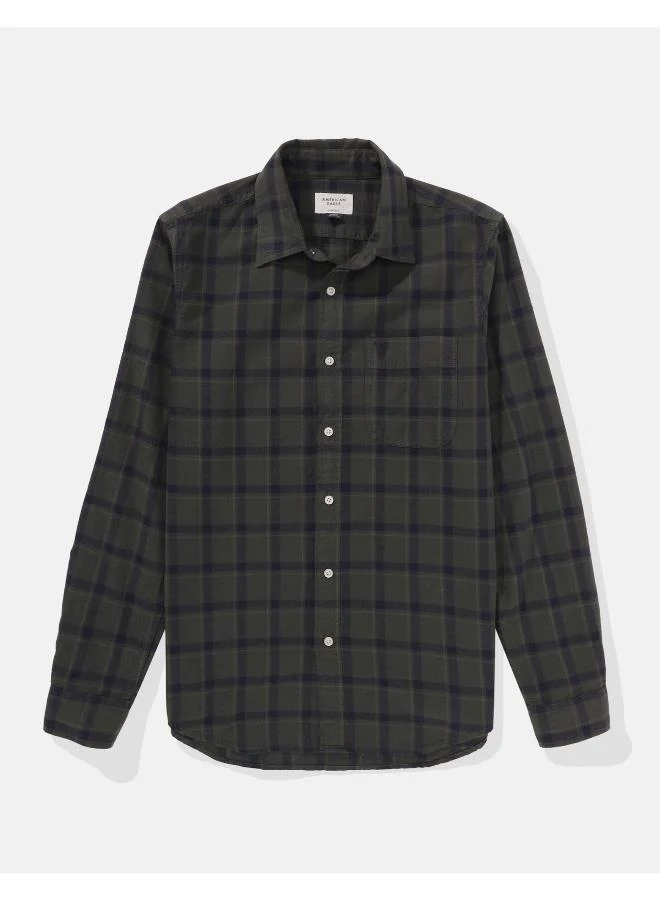 امريكان ايجل AE Plaid Slim Fit Everyday Button-Up Shirt