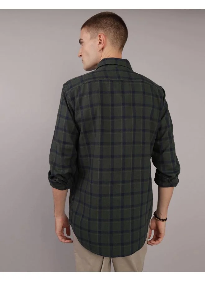 امريكان ايجل AE Plaid Slim Fit Everyday Button-Up Shirt