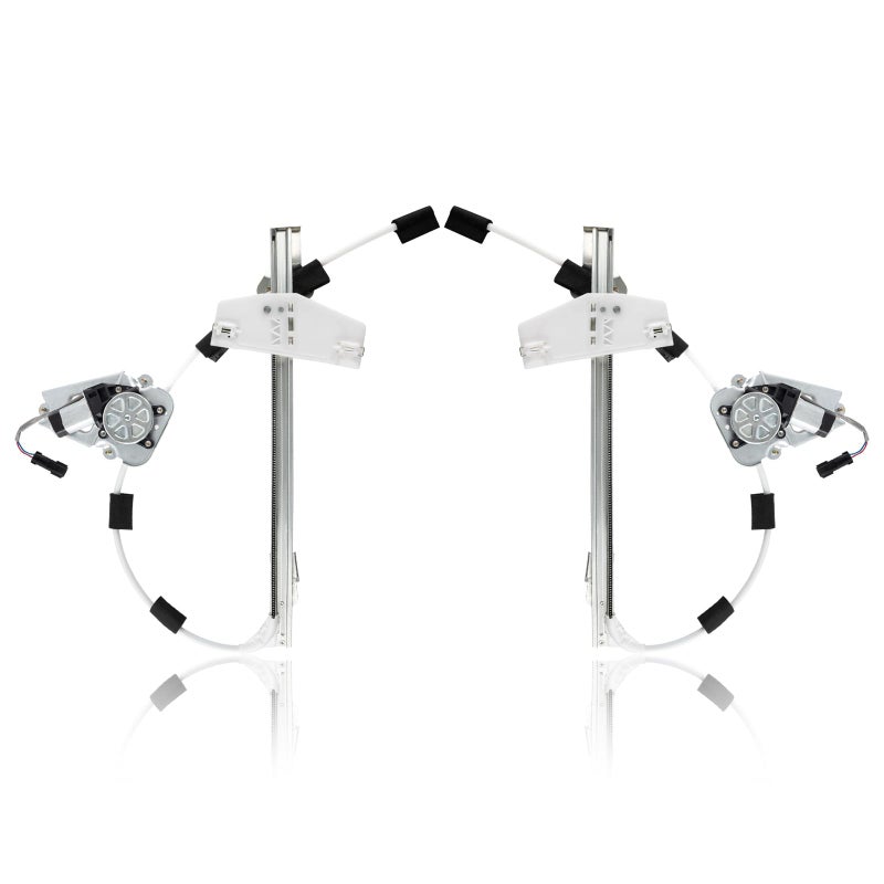 OVANOH Front Driver Power Window Regulator with Motor Assembly Compatible For Jeep Liberty KJ 20022006 Left Replace 741526 55360031AM 55360031AB 55360031AGBall Stud Style Only