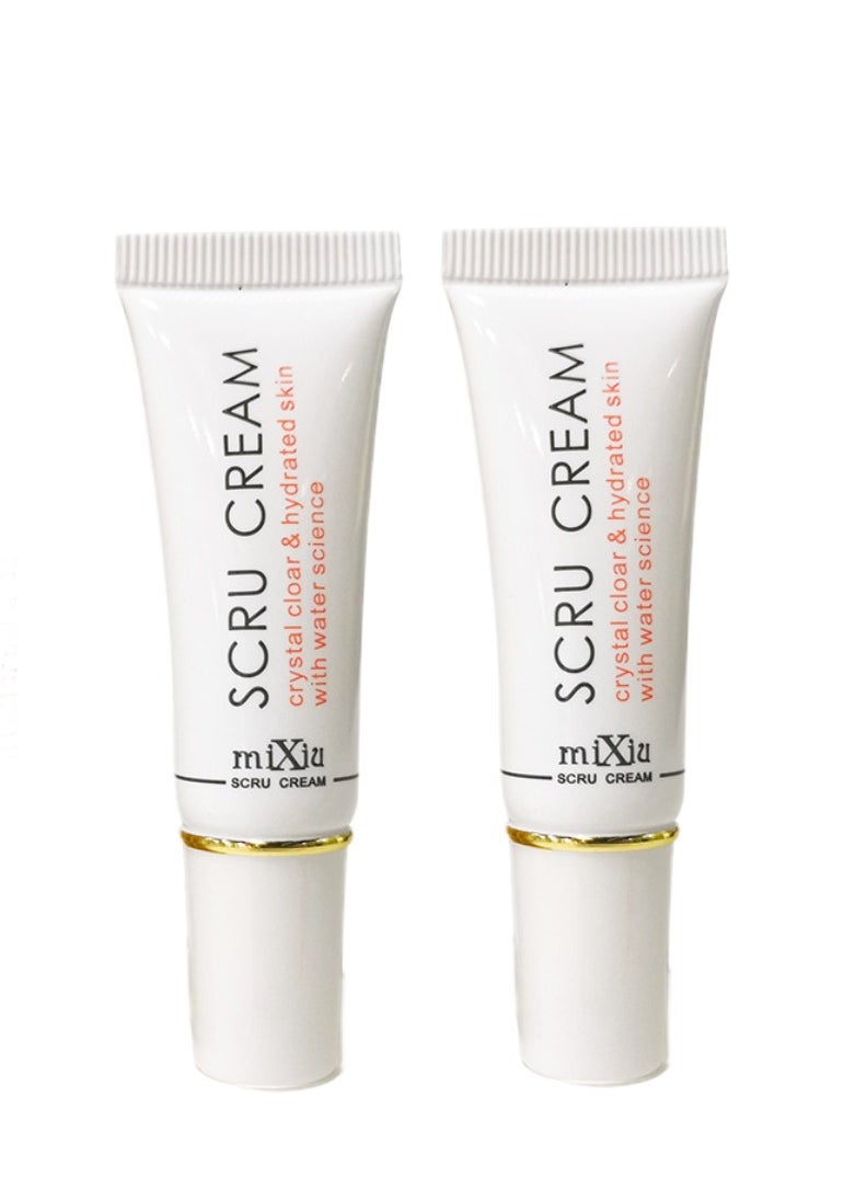 Mixiu - Honey-Infused Gel Lip Scrub - Exfoliating, Moisturizing, Unscented Lip Care for Dry Lips - All Skin Types Friendly - Nourishing Lip Scrub Cream 2PCS - Image 1