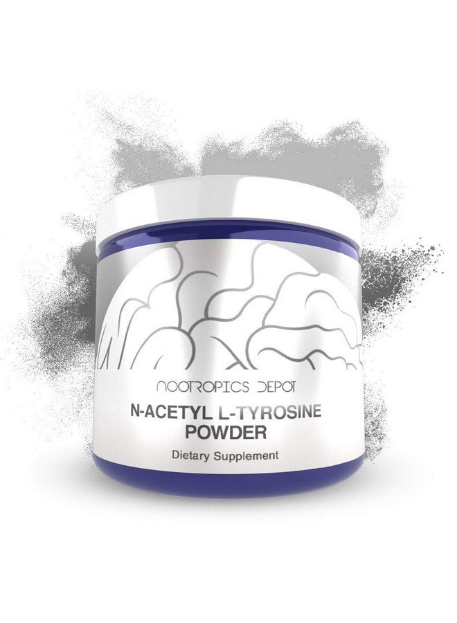 Nootropics Depot N Acetyl L Tyrosine Powder ; 125 Grams ; Nalt ; Amino Acid Supplement ; Natural Nootropic Supplement ; Supports Memory Learning And Focus ; Supports Healthy Stress Levels - Image 2