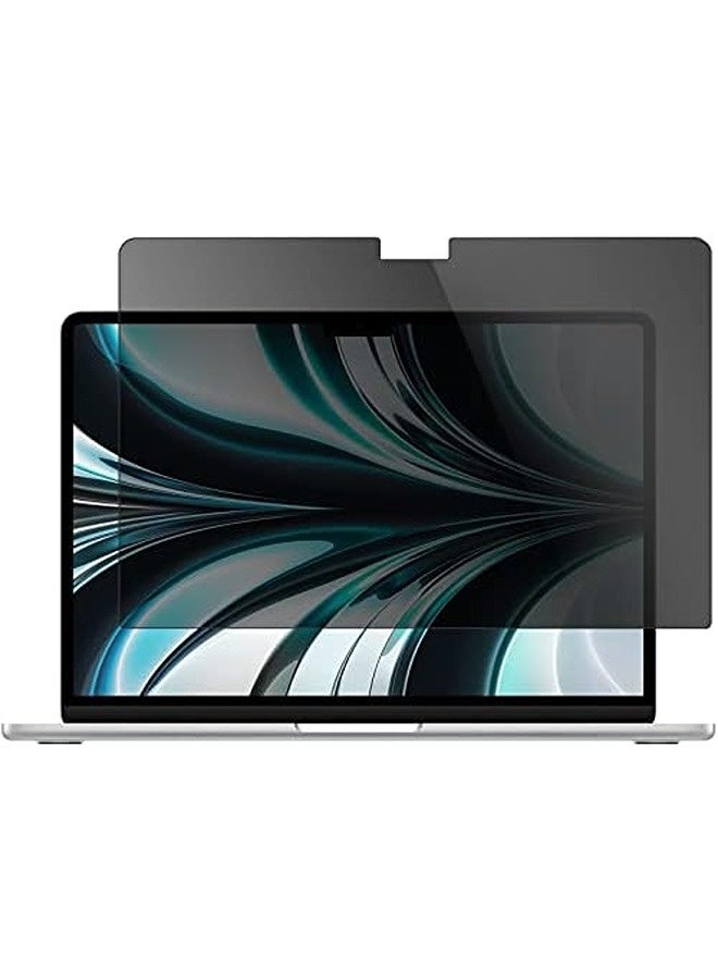 Procases ProCase Privacy Screen Protector for MacBook Air 13.6" (2022–2025) | Anti-Spy Tempered Glass, 9H Hardness, Ultra-Thin 0.67mm - Image 1