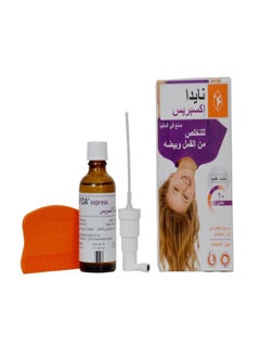 NYDA Naida Express anti-lice spray with comb 50 ml 