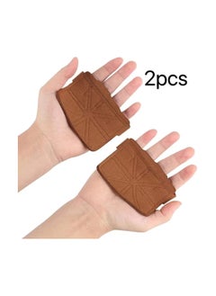 Generic Sports Workout Gloves, Weightlifting Gym Workout Gloves Avoid Calluses Palm 2pcs  Protector Gym Grip Men Ladies UV Outdoor Protection  - Image 1