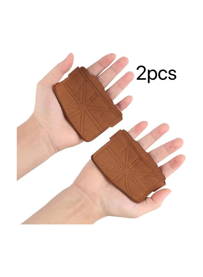 Generic Sports Workout Gloves, Weightlifting Gym Workout Gloves Avoid Calluses Palm 2pcs  Protector Gym Grip Men Ladies UV Outdoor Protection  - Image 1