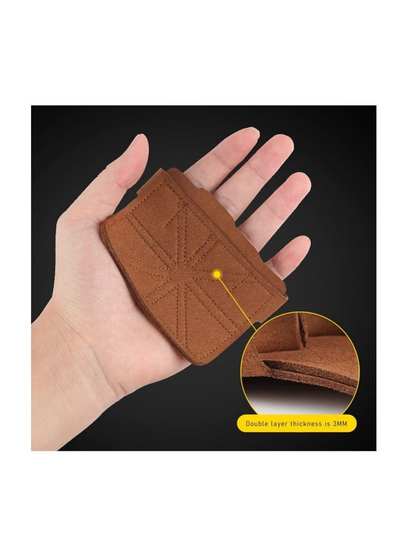 سيسلي قفازات رياضية للتمارين 2 قطعة قفازات جيم ورفع أثقال بحماية لراحة اليد مضادة للتقرحات مع قبضة أفضل للرجال والنساء وحماية UV للاستخدام الخارجي - Image 2