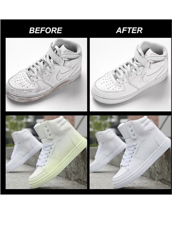 Jay Suing Sneaker Cleaner Set, Waterless Foam Sneaker Cleaner Quick Clean Sneaker Cleaner, Suitable for White Shoe Cleaner, Suede, Boots, Canvas, PU, Fabric, etc. - Image 4