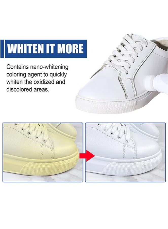 Jay Suing Sneaker Cleaner Set, Waterless Foam Sneaker Cleaner Quick Clean Sneaker Cleaner, Suitable for White Shoe Cleaner, Suede, Boots, Canvas, PU, Fabric, etc. - Image 2