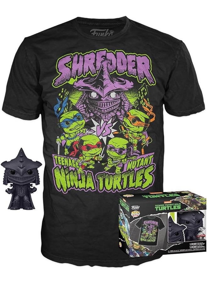 Funko Pop! - And Tee Movies Teenage Mutant Ninja Turtle 2 Shredder M Tee'S 61699 - Image 1
