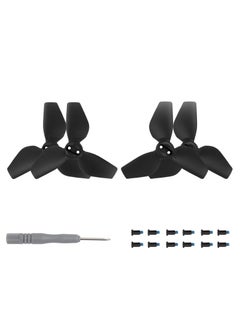 Generic Propellers For DJI NEO Propellers Lightweight Drone Wing Quick Release Foldable Wings Drone Propellers (Black 2 Pair)  - Image 1
