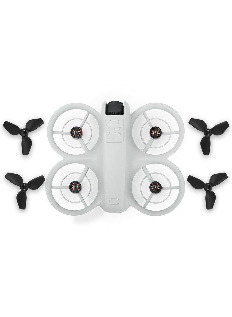 Propellers For DJI NEO Propellers Lightweight Drone Wing Quick Release Foldable Wings Drone Propellers (Black 2 Pair)  - Image 2