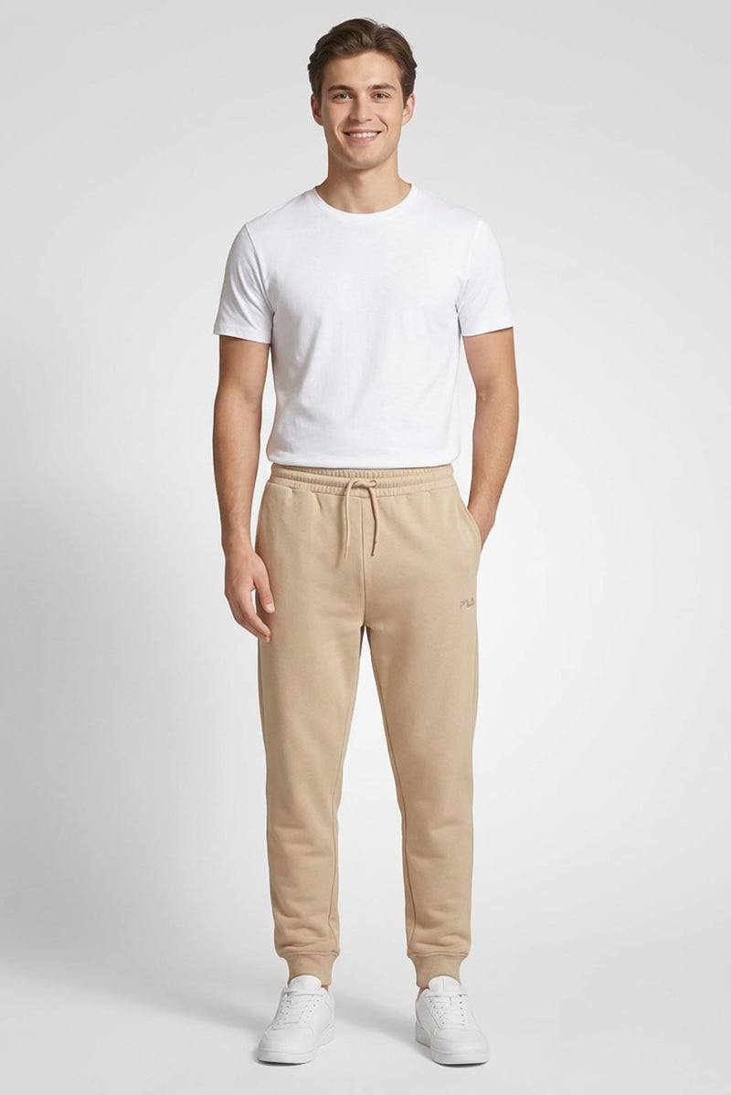 FILA Men Sportswear Fit Outdoor Sweatpants, Tan - Image 5