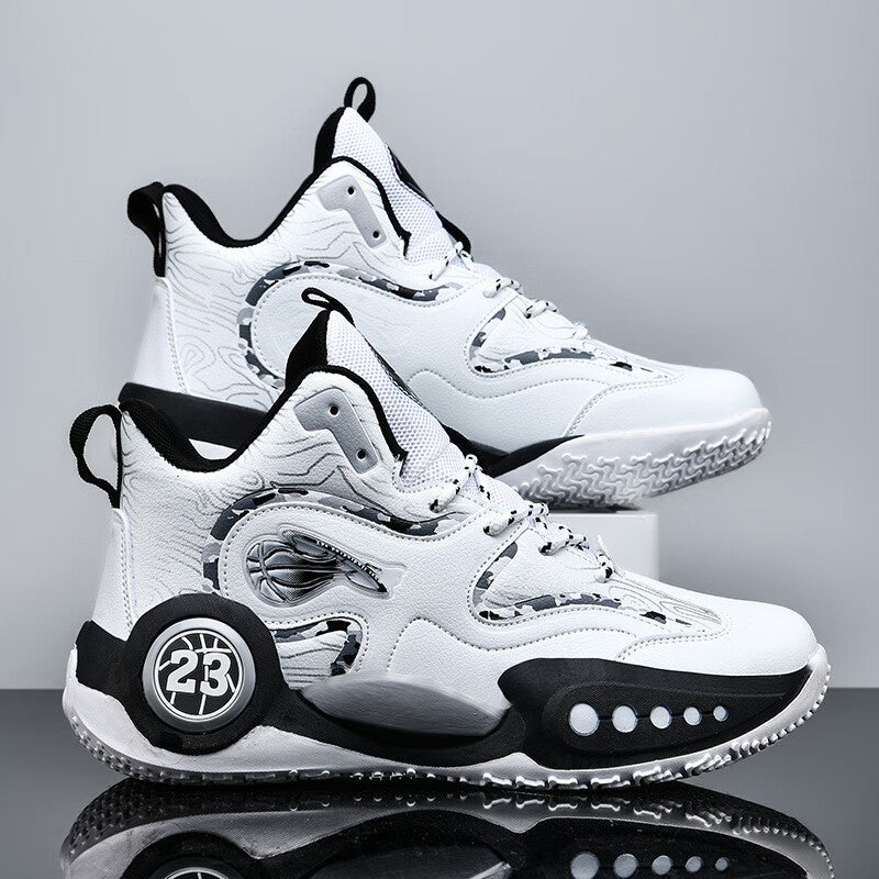 2024 Campus Sports Basketball Shoes Boys Boys Children Blue Shoes Students Junior High School Students Sneaker Marathon - Image 4