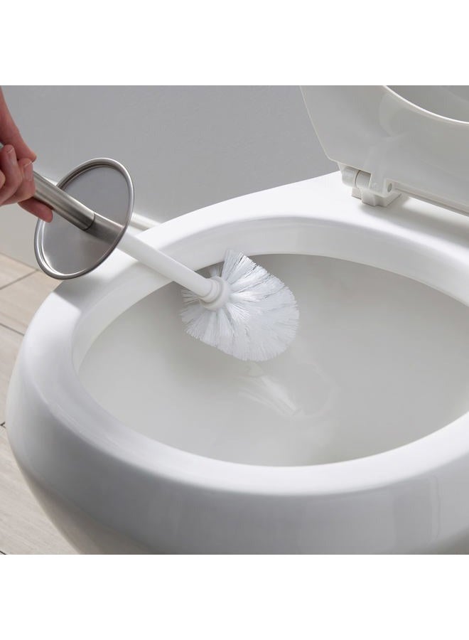 Bath Bliss Stainless Steel Toilet Brush, Hygienic Rust Resistant, Heavy Duty, 3.75" x 14.75", Satin - Image 5