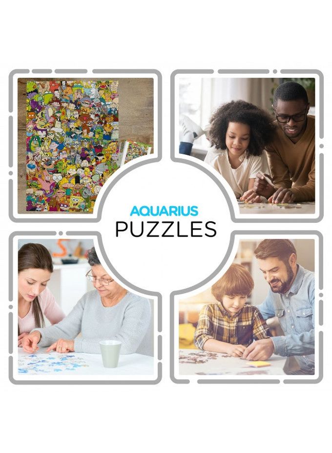 Aquarius Nickelodeon 90s Puzzle (3000 Piece Jigsaw Puzzle) Officially Licensed Nickelodeon Merchandise & Collectibles Glare Free Precision Fit 32 x 45 Inches - Image 3