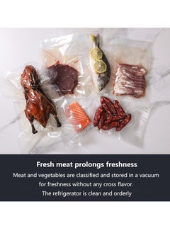 Arabest Vacuum Sealer Machine, Automatic Air Sealing System for Food Storage Dry and Wet Food Modes LED Indicator Compact Design with 10Pcs Seal Bags Starter Kit  - Image 3