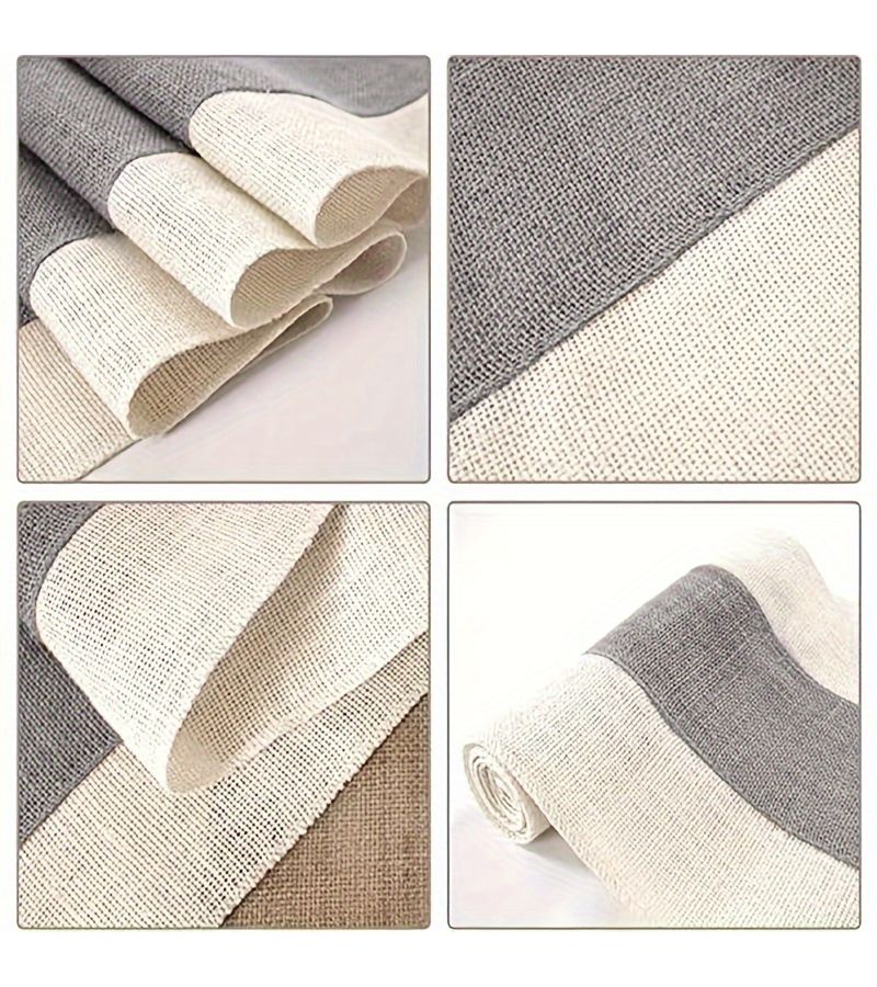 Yellow 11x108 Inch Jute Table Runner Rustic Country Dining Decor - Image 4