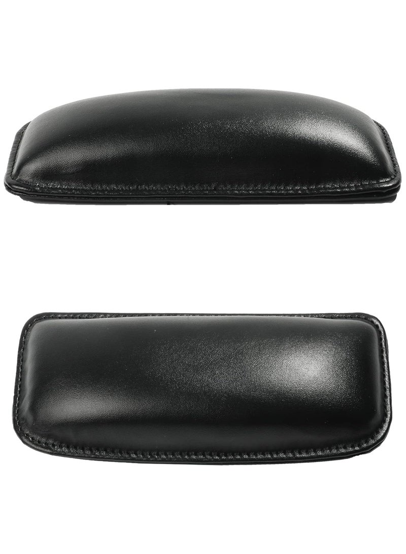 RATSAW 2 Pcs Car Armrest Pads, Soft Leather Arm Rest Elbow Cushion Pad Car Knee Cushion Armrest Leather Cushion Car - Image 5