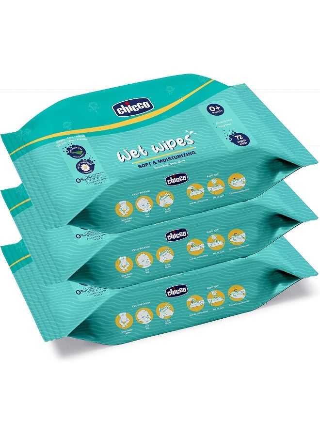 شيكو مناديل مبللة ناعمة ومنظفة للأطفال من شيكو - Image 2