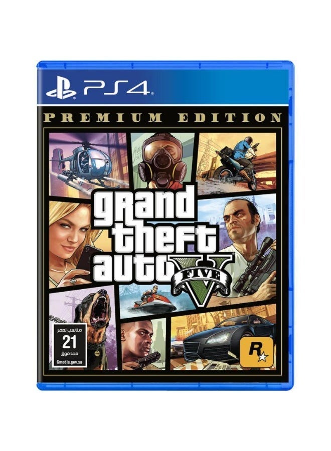 روك ستار جيمز جراند ثفت أوتو V: النسخة المميزة - بلاي ستيشن 4 (PS4) - Image 1