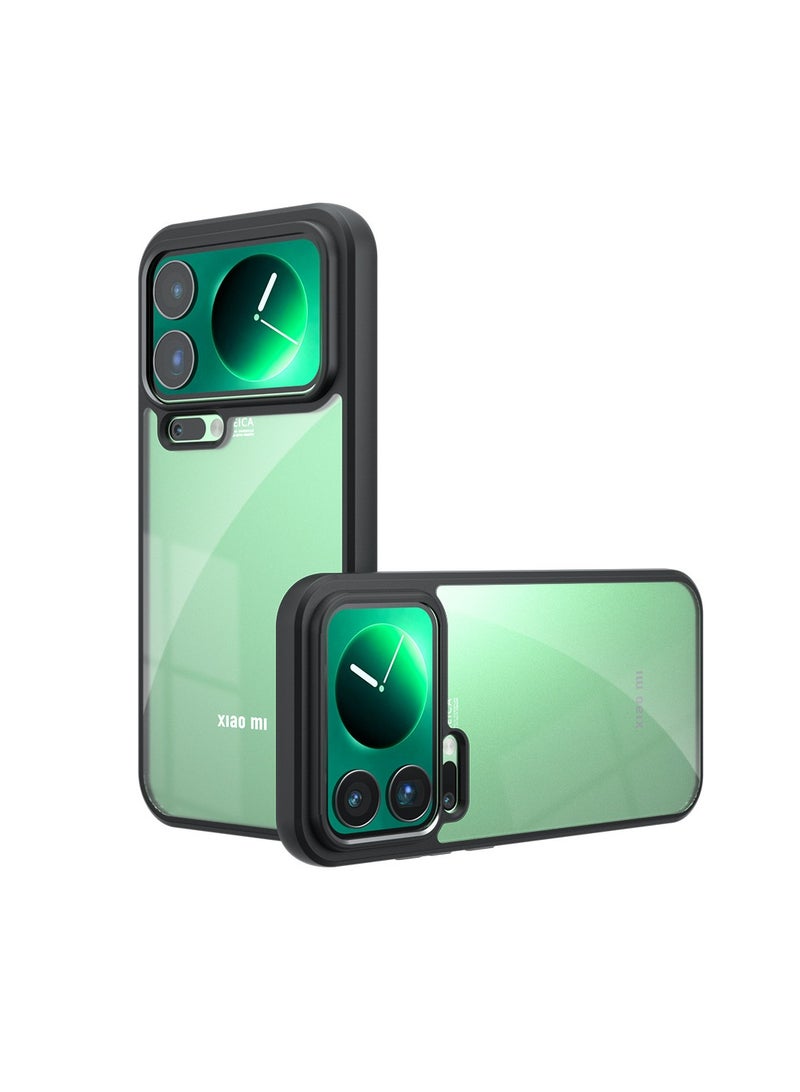 general For Xiaomi 17 Pro Max Satin-Finish Skin-Friendly Air-Cushioned Phone Case Drop-Proof & Fingerprint-Resistant Compatible with Mi Share Back Screen