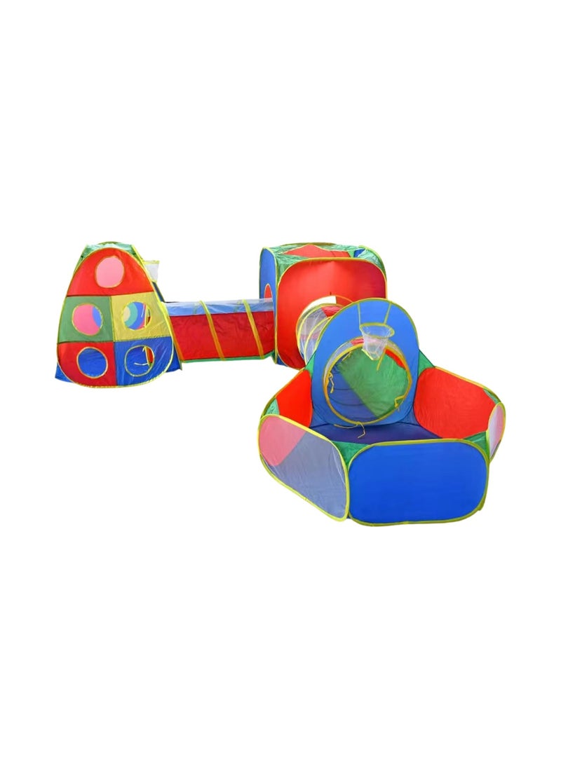 Party with Emma Gift for Toddler Boys & Girls Ball Pit Play Tent and Tunnels for Kids Best Birthday Gift Best Birthday Gift for Indoor & Outdoor  - Image 1