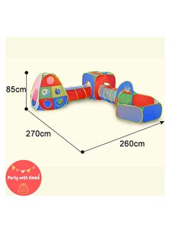 Party with Emma Gift for Toddler Boys & Girls Ball Pit Play Tent and Tunnels for Kids Best Birthday Gift Best Birthday Gift for Indoor & Outdoor  - Image 3