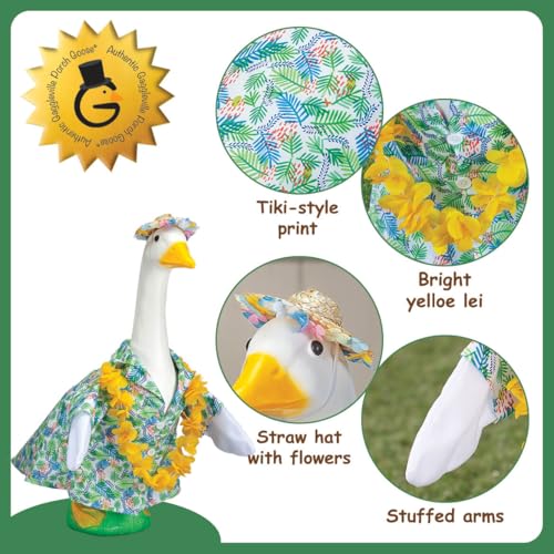 Fox Valley Traders Gaggleville Hawaiian Goose Outfit, Fits Large 23" H Statue, by Fox Valley Traders - Image 4