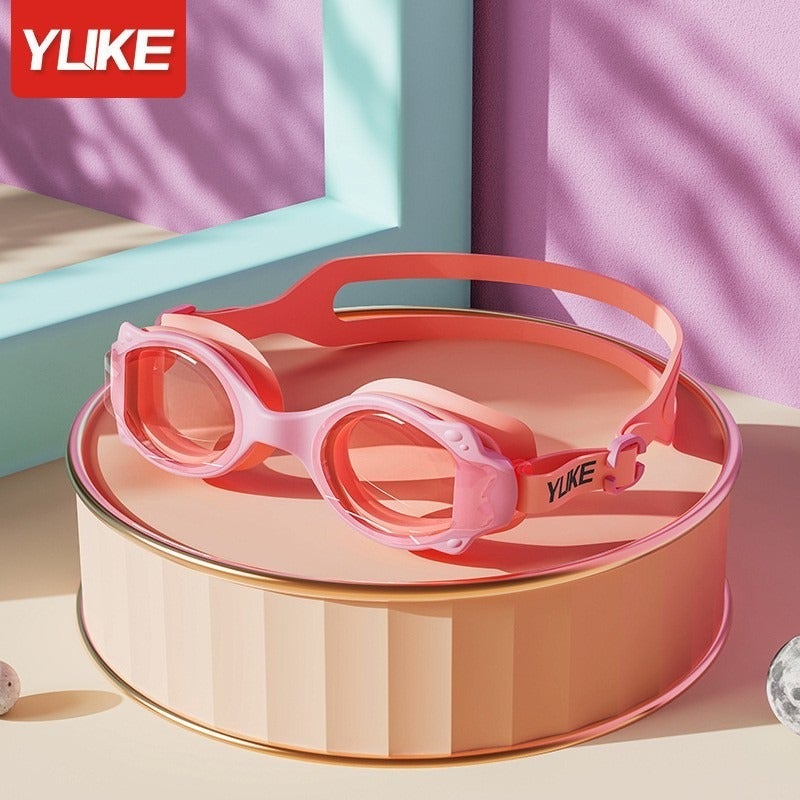Kids Swim Goggles with Soft Silicone Seal and Anti-Fog Lens – Holiday Gift for Pool Beach Swim Lessons – UV Protection for Ages 3 to 12 - Image 1