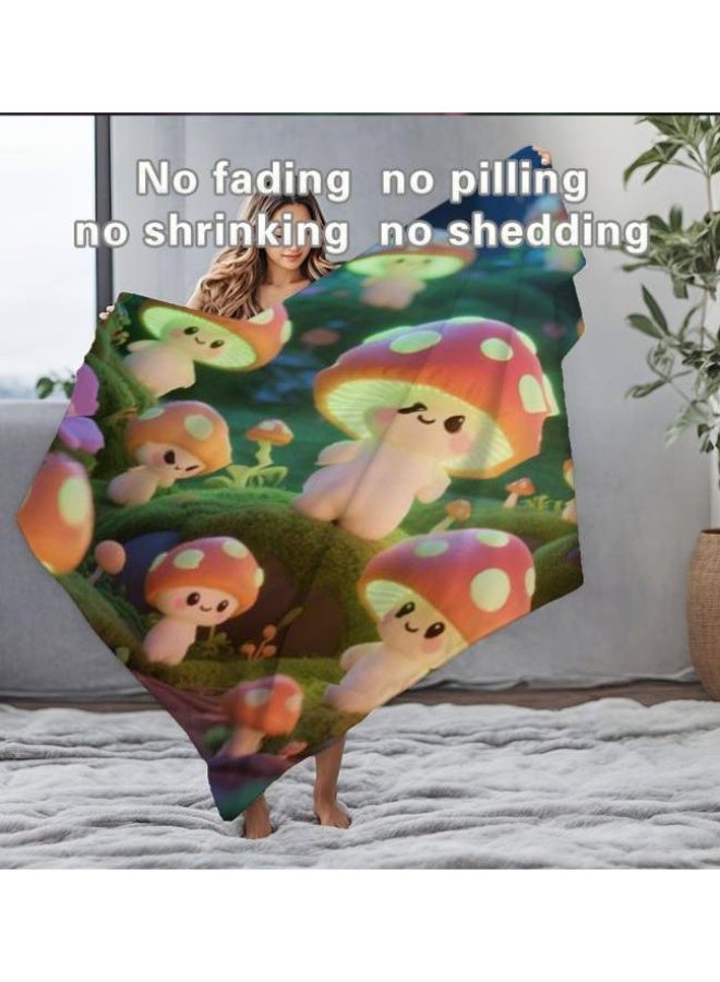 general Baby and children's cartoon flannel thin blanket (warm and comfortable, suitable for sleep, game use) 70cm*100cm - Image 2