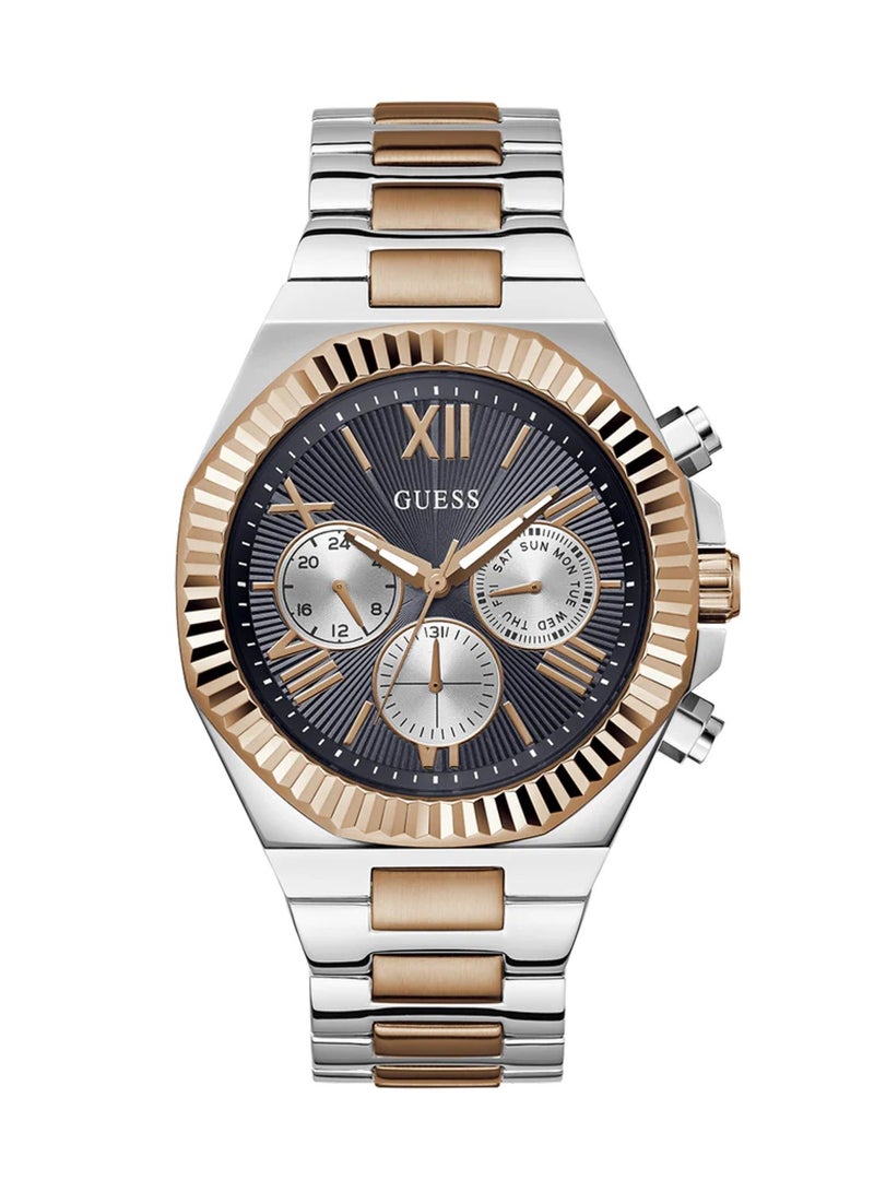 GUESS Men’s Two Tone Multi-Function Watch GW0703G4 - 44mm - Image 1